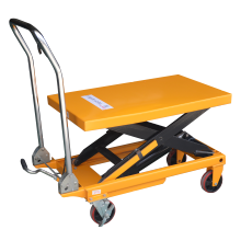 Platform small hand single scissor hydraulic lifting table